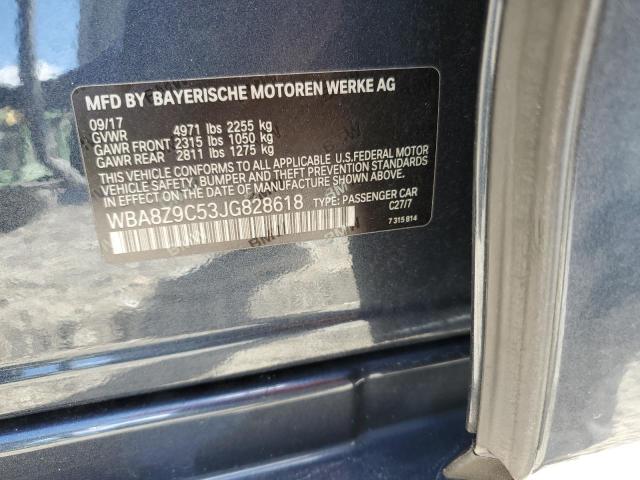 Photo 10 from auction – 2018 BMW 330 XIGT with VIN WBA8Z9C53JG828618
