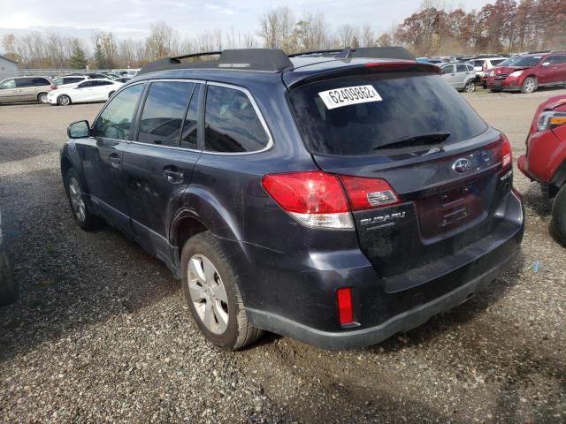 Photo 3 from auction – 2011 SUBARU OUTBACK 2. with VIN 4S4BRBKC1B3332642