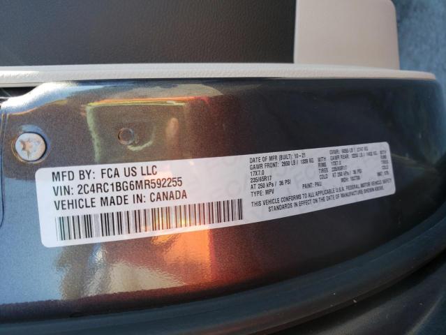 Photo 10 from auction – 2021 CHRYSLER PACIFICA T with VIN 2C4RC1BG6MR592255