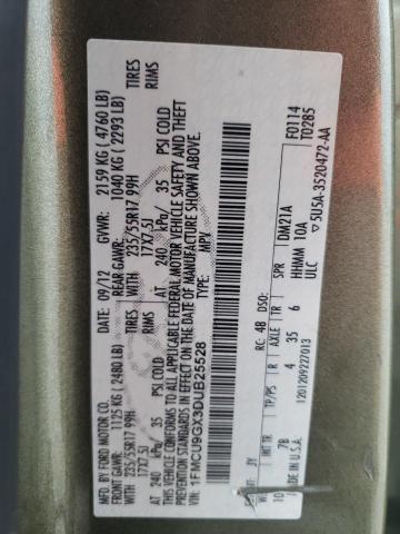 Photo 10 from auction – 2013 FORD ESCAPE SE with VIN 1FMCU9GX3DUB25528