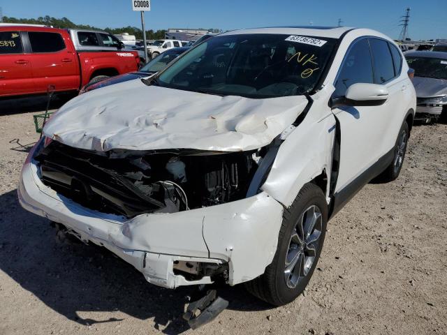 Photo 2 from auction – 2022 HONDA CR-V EXL with VIN 5J6RT6H82NL008709