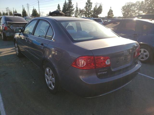 Photo 3 from auction – 2008 KIA OPTIMA LX with VIN KNAGE123X85258759