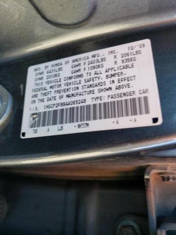 Photo 10 from auction – 2010 HONDA ACCORD EXL with VIN 1HGCP2F89AA065248