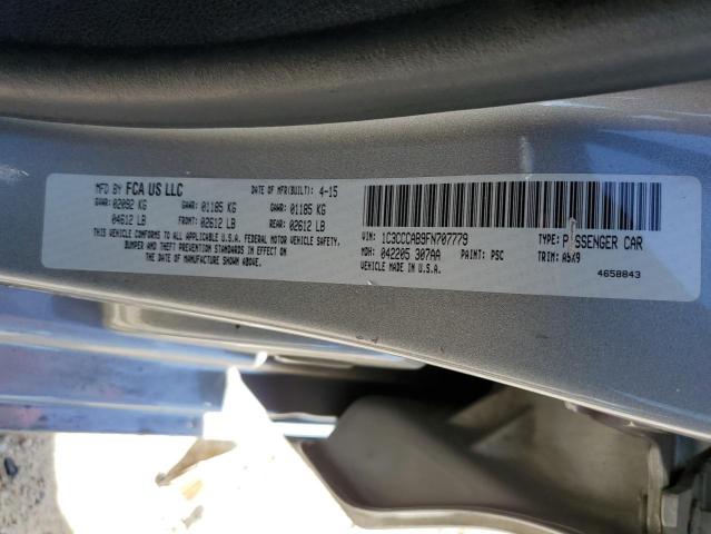 Photo 10 from auction – 2015 CHRYSLER 200 LIMITE with VIN 1C3CCCAB9FN707779