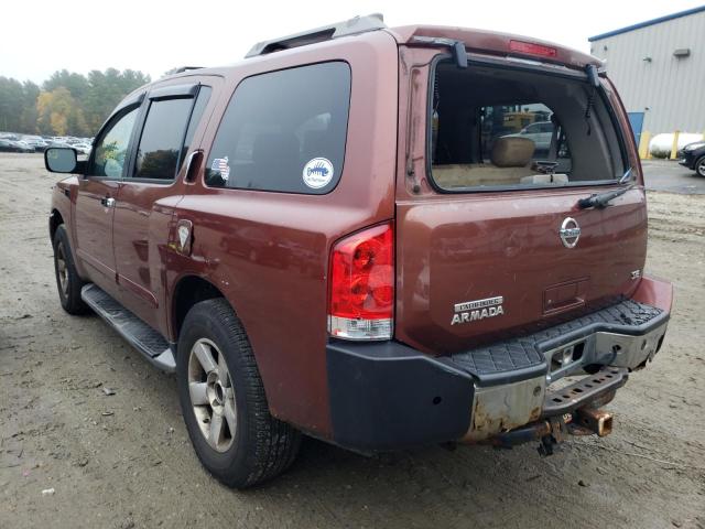Photo 3 from auction – 2004 NISSAN ARMADA SE with VIN 5N1AA08B04N704162