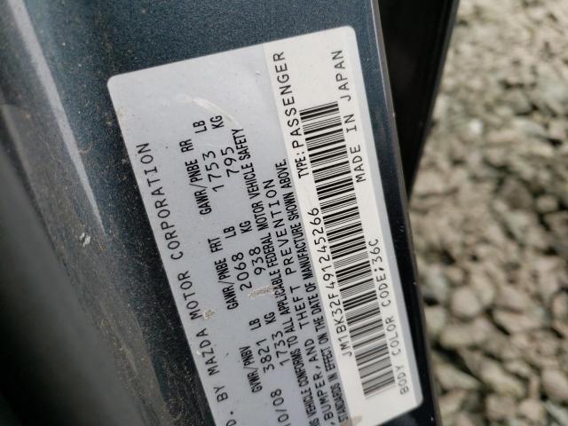 Фото 10 с аукциона – 2009 MAZDA 3 I с VIN JM1BK32F491245266
