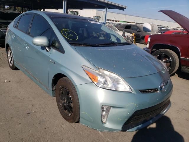 TOYOTA PRIUS 2012 with VIN JTDKN3DU4C5453635 - Photo from auction