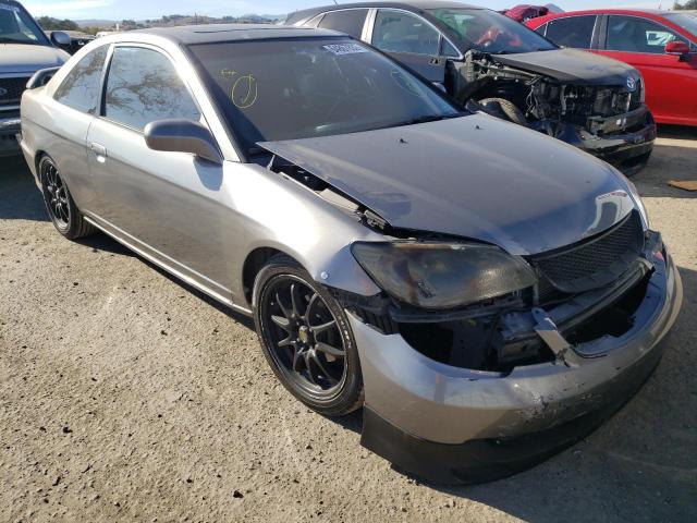 HONDA CIVIC EX 2005 with VIN 1HGEM22995L050257 - Photo from auction