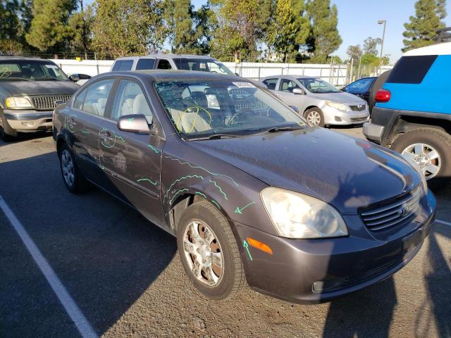 KIA OPTIMA LX 2008 with VIN KNAGE123X85258759 - Photo from auction