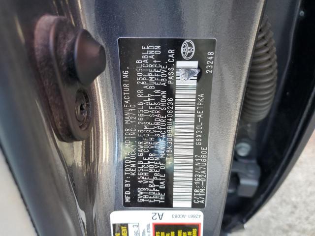 Photo 10 from auction – 2011 TOYOTA AVALON BAS with VIN 4T1BK3DB9BU406236