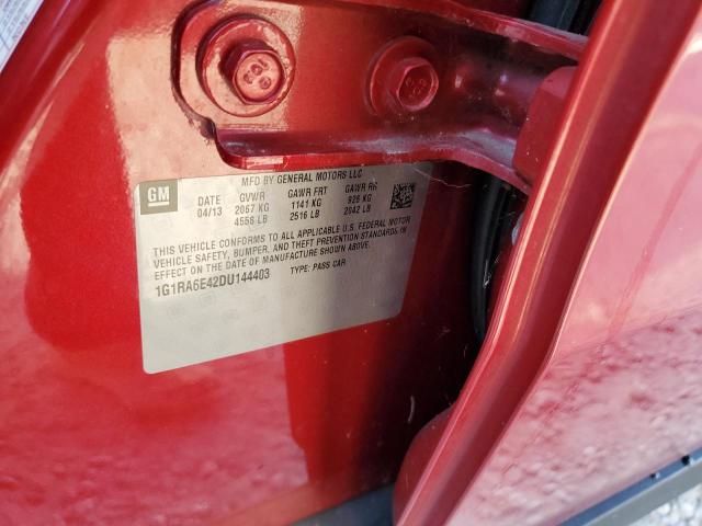 Photo 10 from auction – 2013 CHEVROLET VOLT with VIN 1G1RA6E42DU144403
