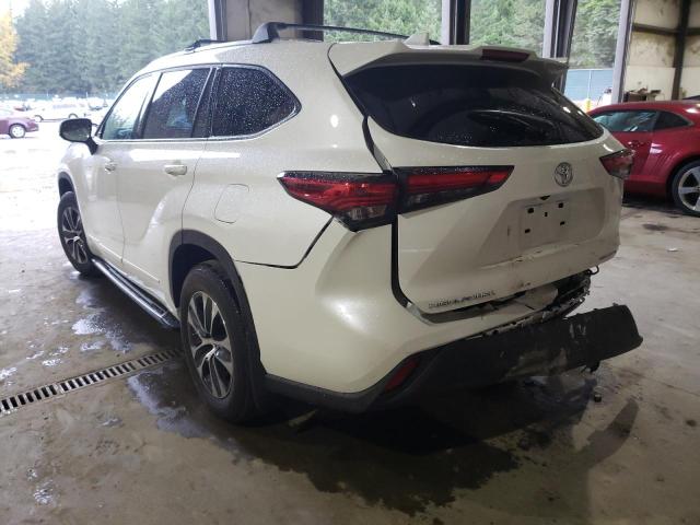 Photo 3 from auction – 2020 TOYOTA HIGHLANDER with VIN 5TDGZRBH1LS040035