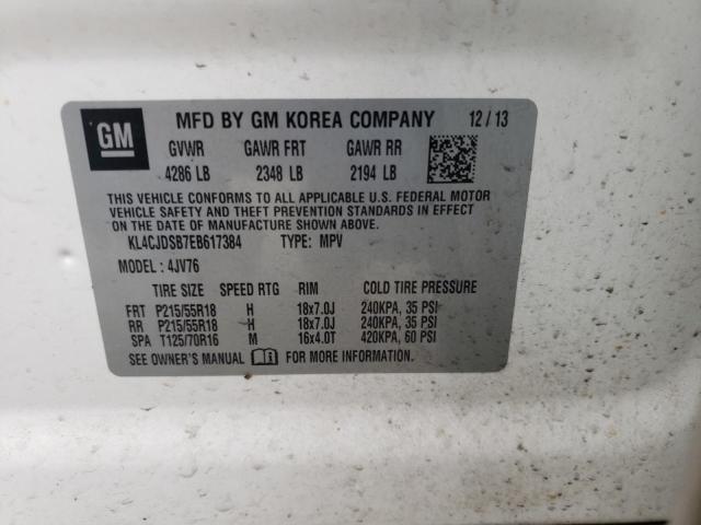 Photo 10 from auction – 2014 BUICK ENCORE PRE with VIN KL4CJDSB7EB617384