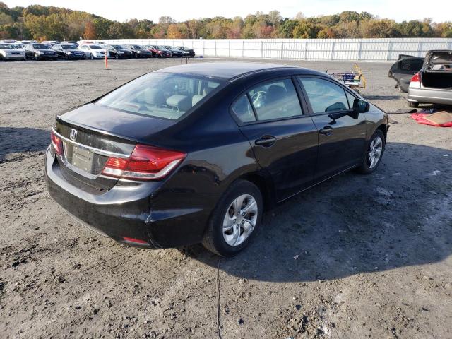Photo 4 from auction – 2014 HONDA CIVIC LX with VIN 19XFB2F52EE033356