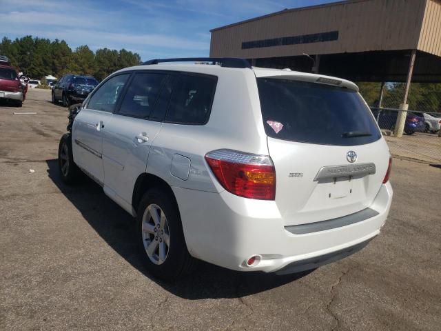 Photo 3 from auction – 2010 TOYOTA HIGHLANDER with VIN JTEZK3EH5A2097344