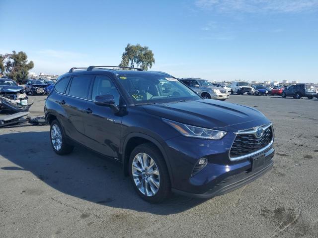 TOYOTA HIGHLANDER 2020 with VIN 5TDDBRCH1LS005713 - Photo from auction