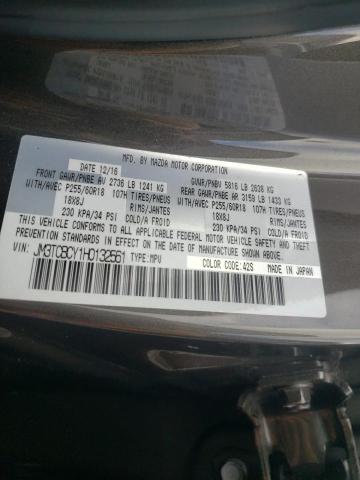 Photo 10 from auction – 2017 MAZDA CX-9 TOURI with VIN JM3TCBCY1H0132561
