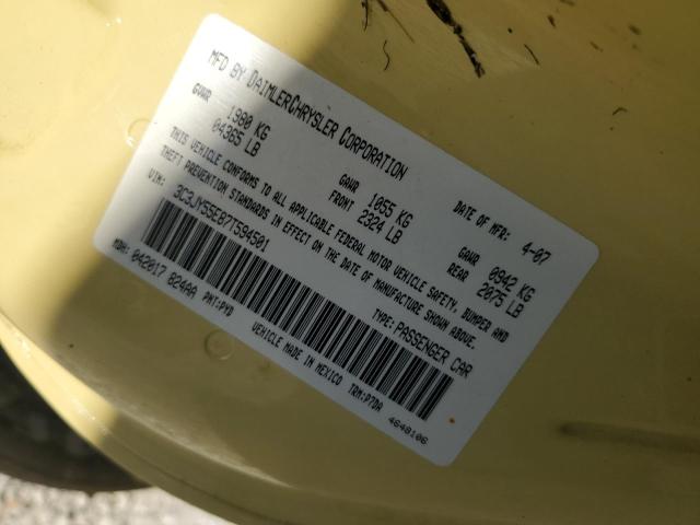 Photo 10 from auction – 2007 CHRYSLER PT CRUISER with VIN 3C3JY55E87T594501