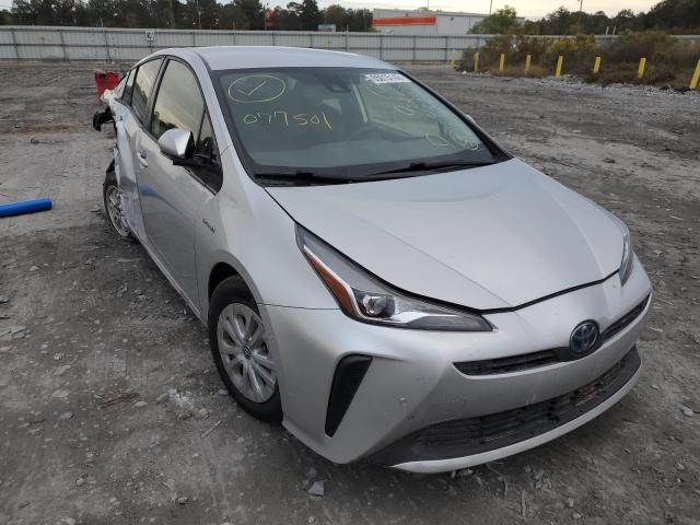 TOYOTA PRIUS 2019 with VIN JTDKARFU1K3077501 - Photo from auction