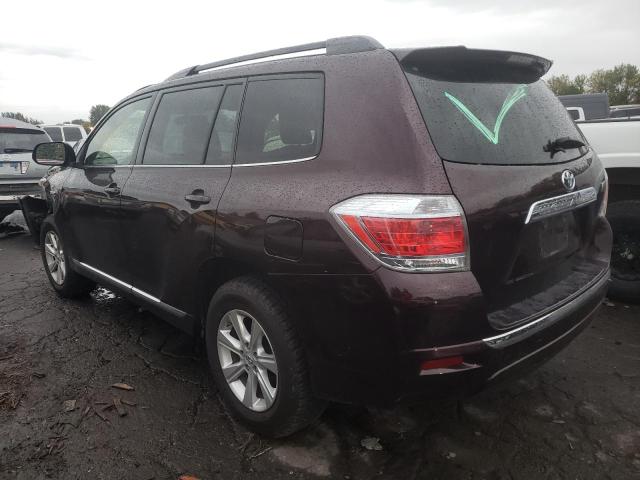 Photo 3 from auction – 2013 TOYOTA HIGHLANDER with VIN JTEBC3EH5D2015681