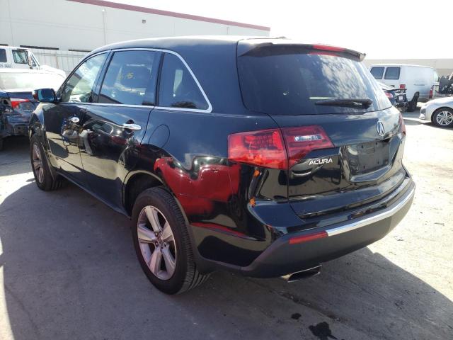 Photo 3 from auction – 2012 ACURA MDX TECHNO with VIN 2HNYD2H48CH513534
