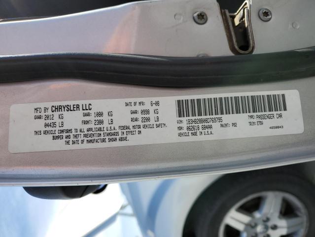 Photo 10 from auction – 2008 DODGE CALIBER with VIN 1B3HB28B08D769795