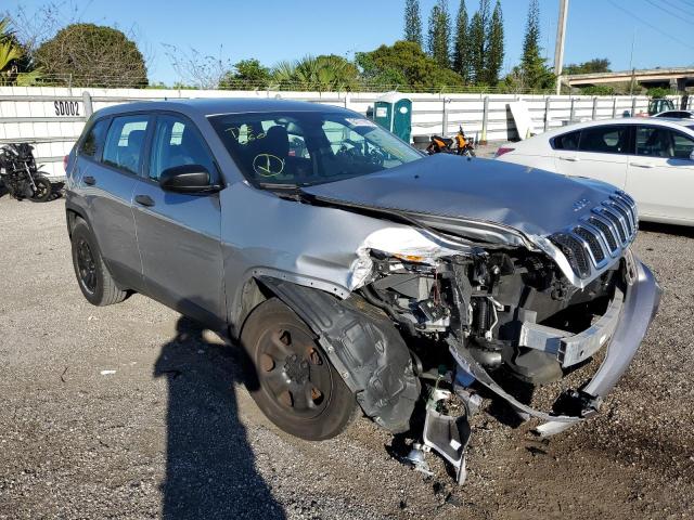 Photo 1 from auction – 2016 JEEP CHEROKEE S with VIN 1C4PJMAB5GW231762
