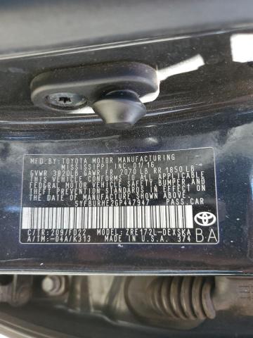 Photo 10 from auction – 2016 TOYOTA COROLLA L with VIN 5YFBURHE2GP447947