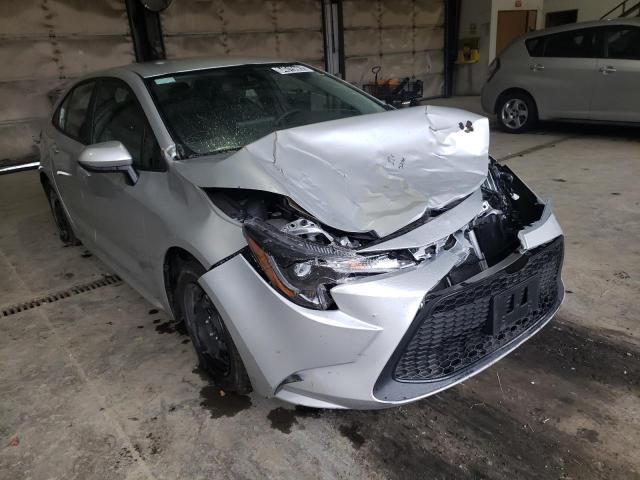 TOYOTA COROLLA LE 2021 with VIN 5YFEPMAE0MP259814 - Photo from auction