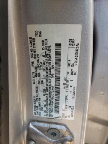 Photo 10 from auction – 2013 FORD ESCAPE SE with VIN 1FMCU0GX1DUC72345