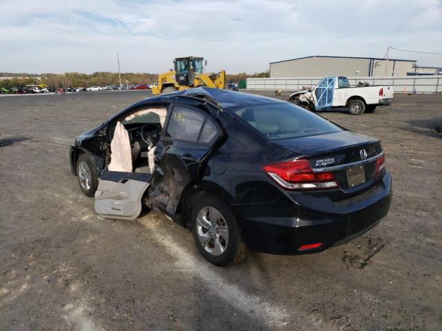 Photo 3 from auction – 2014 HONDA CIVIC LX with VIN 19XFB2F53EE263035
