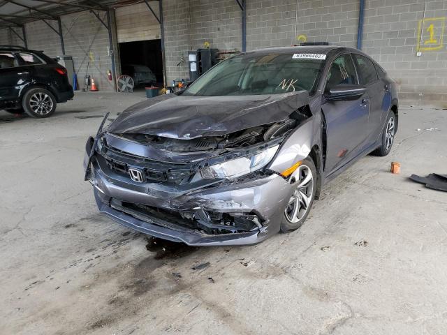Photo 2 from auction – 2019 HONDA CIVIC LX with VIN 19XFC2F65KE028606
