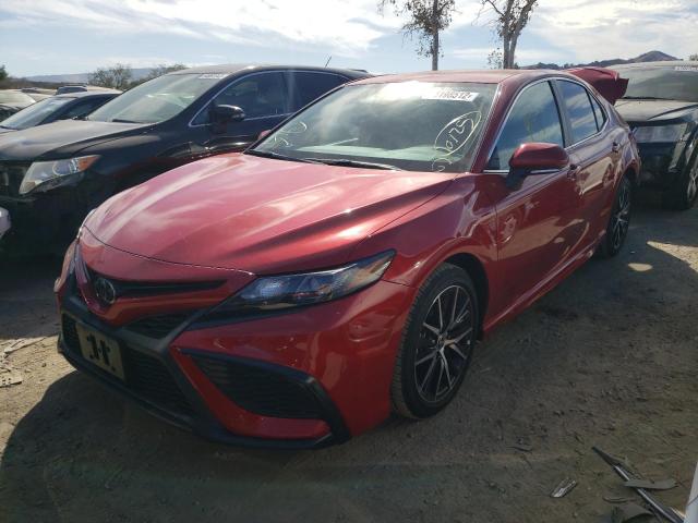 Photo 2 from auction – 2022 TOYOTA CAMRY SE with VIN 4T1G11AK3NU030574
