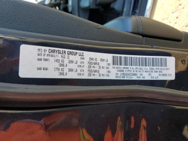 Photo 10 from auction – 2013 DODGE DURANGO CR with VIN 1C4RDHDG4DC508901