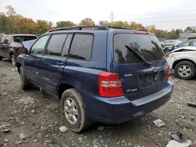 Photo 3 from auction – 2003 TOYOTA HIGHLANDER with VIN JTEHF21A130139994