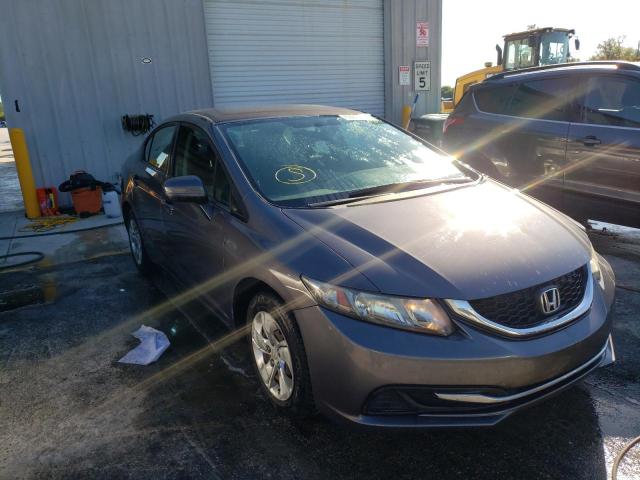 HONDA CIVIC LX 2014 with VIN 19XFB2F58EE045771 - Photo from auction