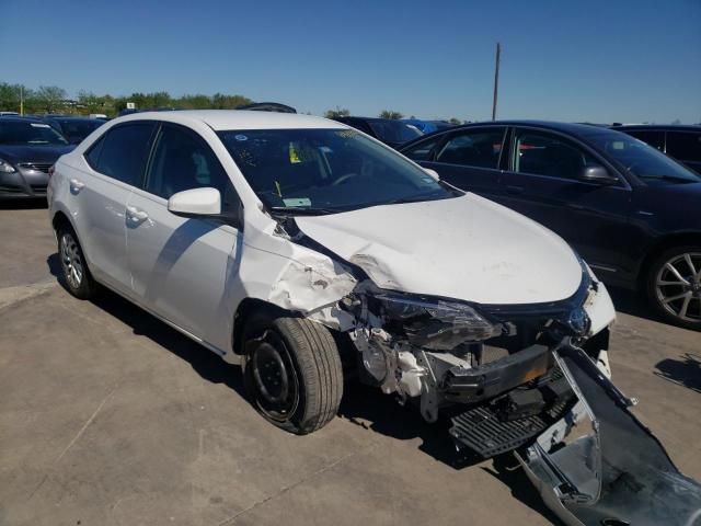 TOYOTA COROLLA L 2018 with VIN 5YFBURHE2JP841343 - Photo from auction