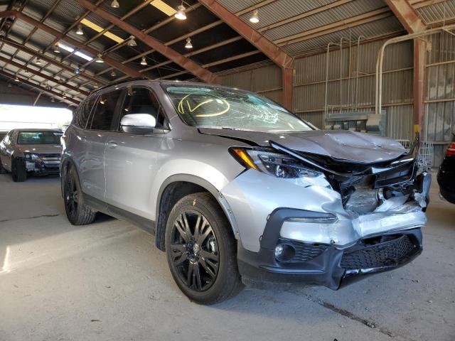 HONDA PILOT SE 2021 with VIN 5FNYF5H20MB020874 - Photo from auction
