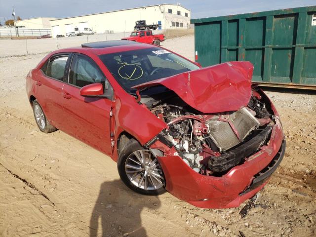 TOYOTA COROLLA L 2015 with VIN 2T1BURHE4FC390066 - Photo from auction