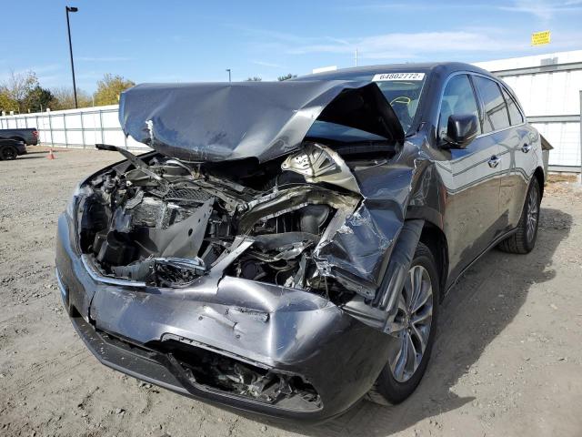 Photo 2 from auction – 2014 ACURA MDX TECHNO with VIN 5FRYD4H40EB039636
