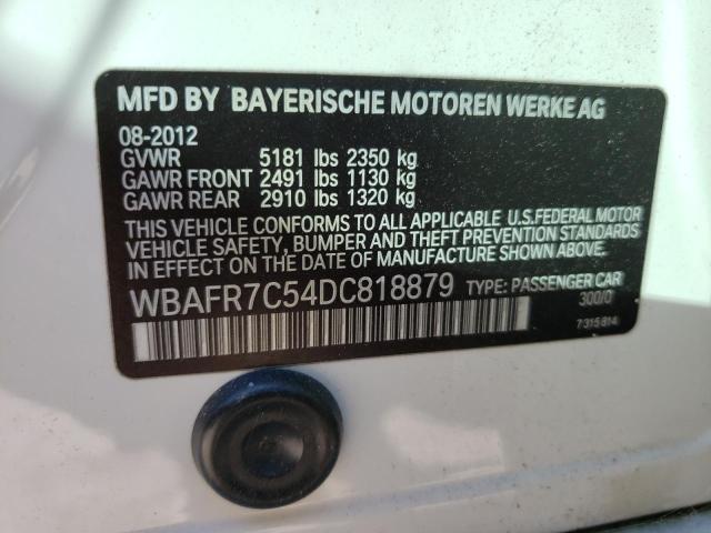 Photo 10 from auction – 2013 BMW 535 I with VIN WBAFR7C54DC818879