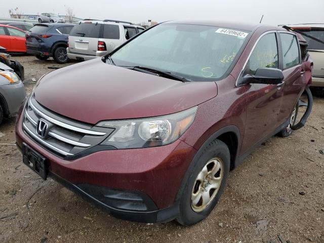 Photo 2 from auction – 2013 HONDA CR-V LX with VIN 5J6RM3H30DL031775