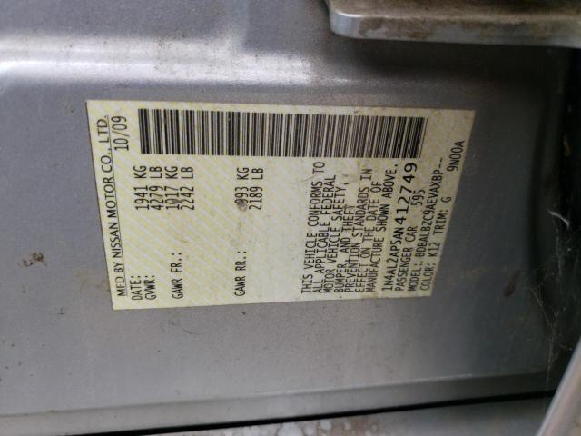 Photo 10 from auction – 2010 NISSAN ALTIMA BAS with VIN 1N4AL2AP5AN412749