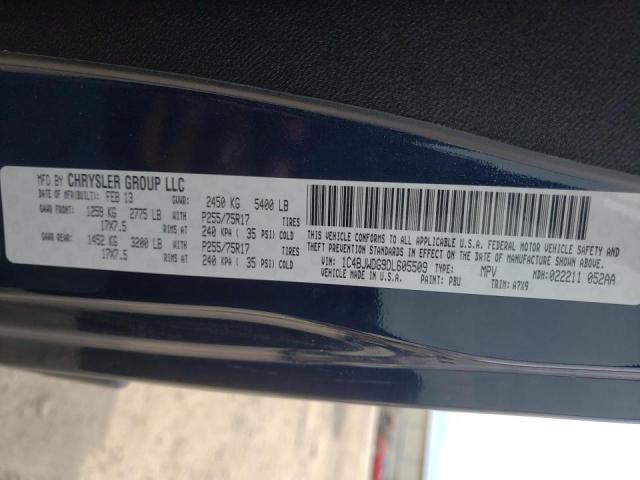 Photo 10 from auction – 2013 JEEP WRANGLER U with VIN 1C4BJWDG9DL605509