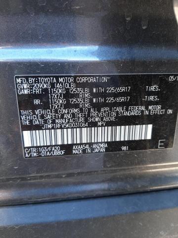 Photo 10 from auction – 2019 TOYOTA RAV4 XLE with VIN JTMP1RFV5KD031064