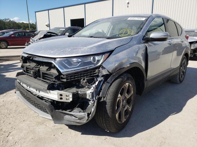 Photo 2 from auction – 2018 HONDA CR-V EX with VIN 7FARW1H50JE009381