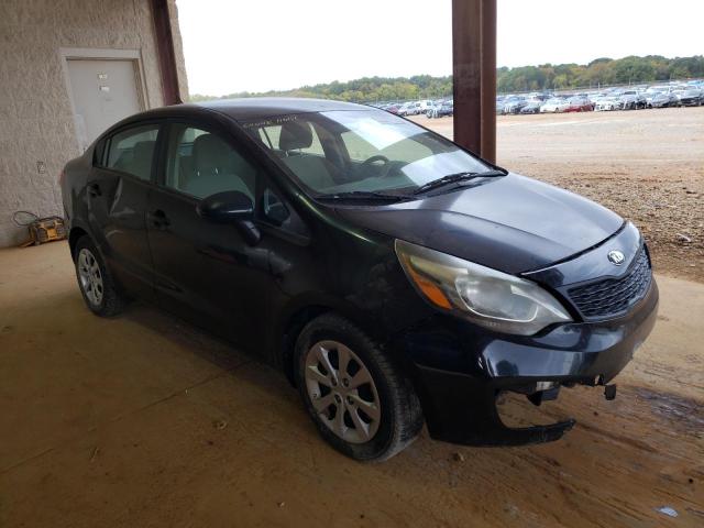 KIA RIO LX 2014 with VIN KNADM4A36E6327185 - Photo from auction