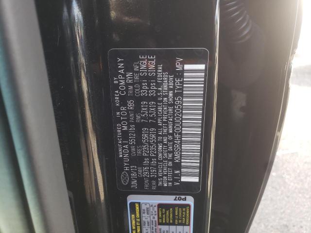 Photo 10 from auction – 2013 HYUNDAI SANTA FE L with VIN KM8SR4HF0DU020595