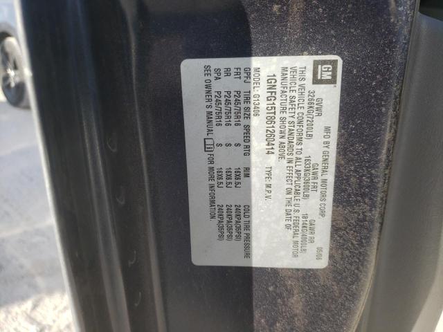 Photo 10 from auction – 2006 CHEVROLET EXPRESS G1 with VIN 1GNFG15T861260414