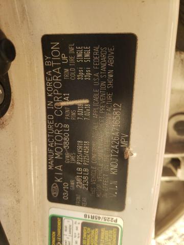 Photo 10 from auction – 2010 KIA SOUL + with VIN KNDJT2A26A7165812